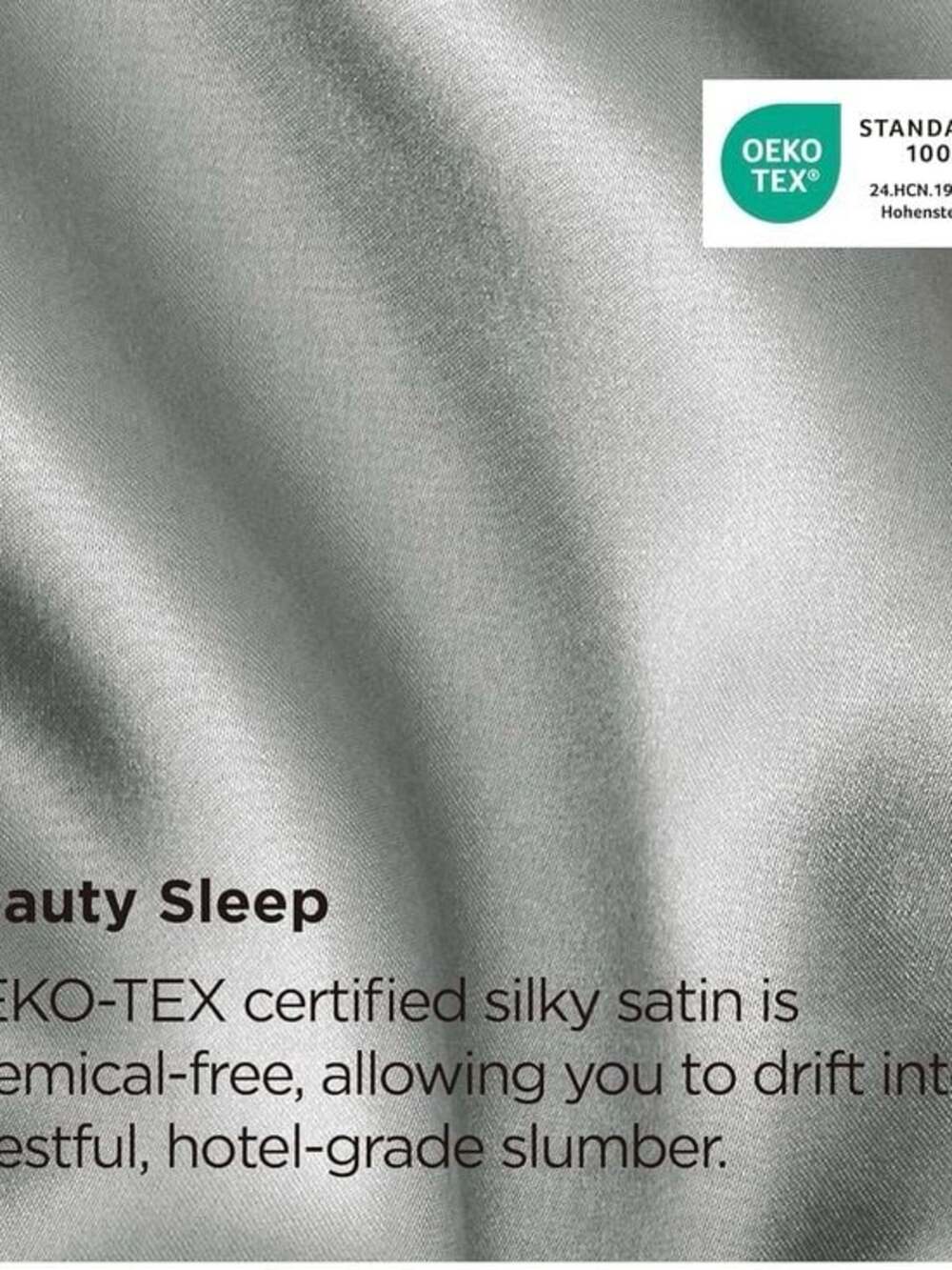 Bedsure Satin Pillowcase Queen Size Set of 2, Cooling Pillow Case - Picture 3 of 9